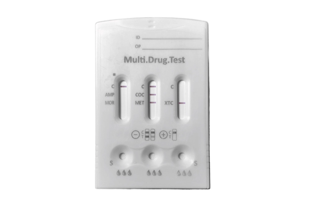 Test de identificación de drogas para polvos desconocidos