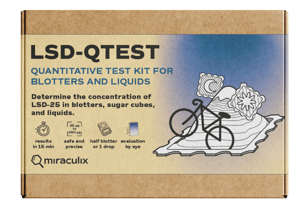 Caja del QTest de LSD de Miraculix